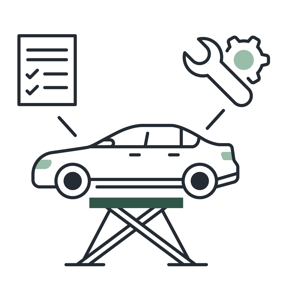 Vehicle Service Plan provided by Specialist Car Storage, Northampton